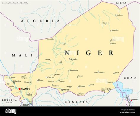 Niamey Map .